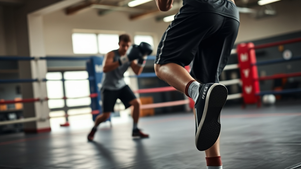 Mastering the Art of Footwork Defense in Professional Boxing Practice